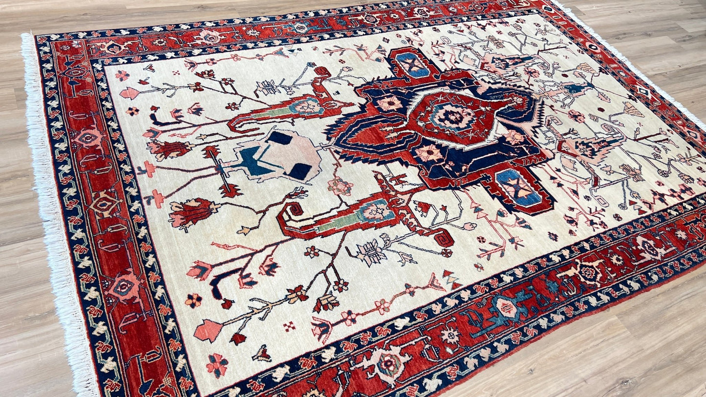 Turkish Serapi 7'10"x11'4" Area Rug