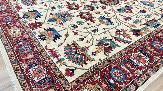 Transitional Serapi 10'3"x14' Area Rug