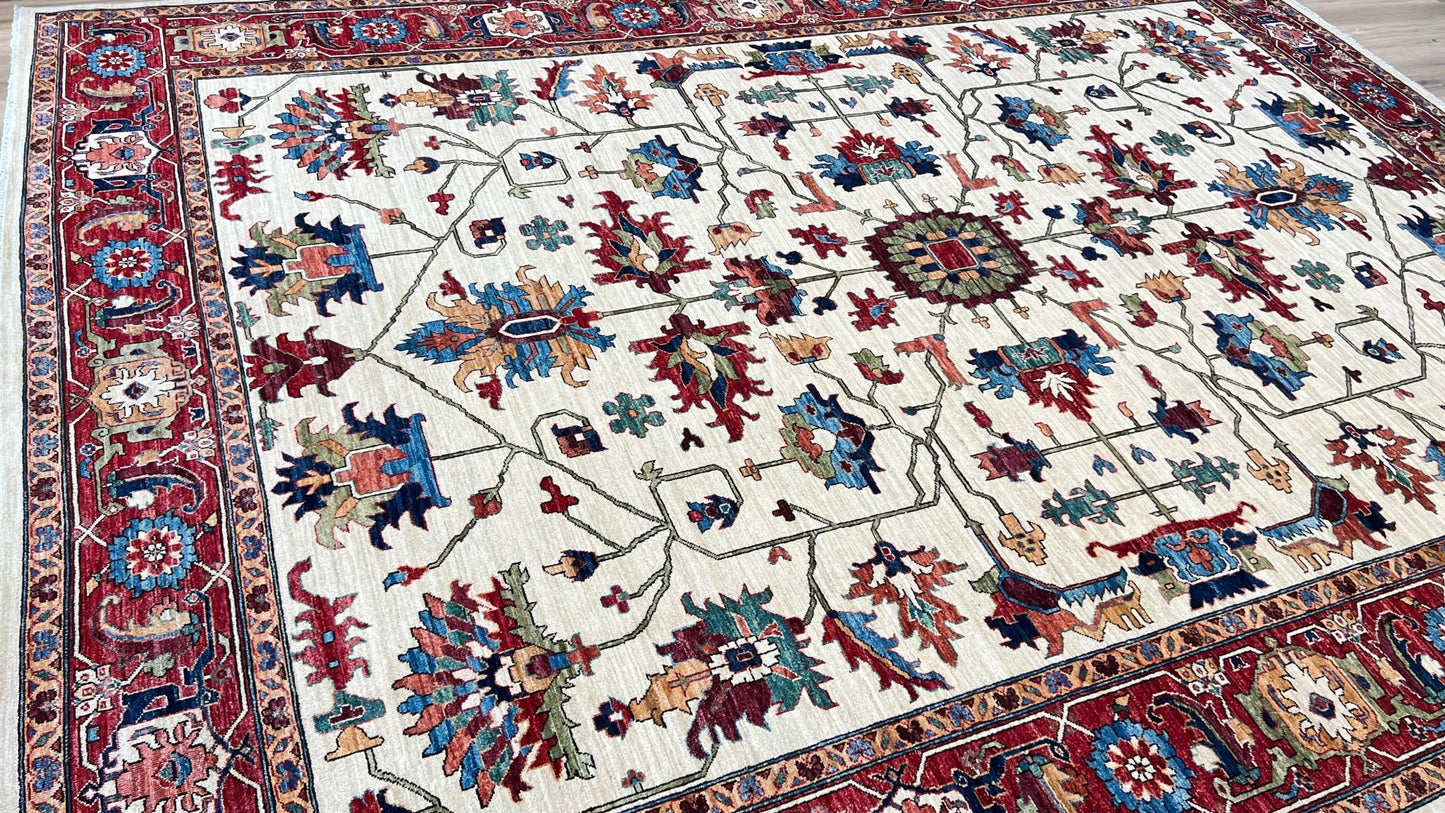 Transitional Serapi 10'3"x14' Area Rug