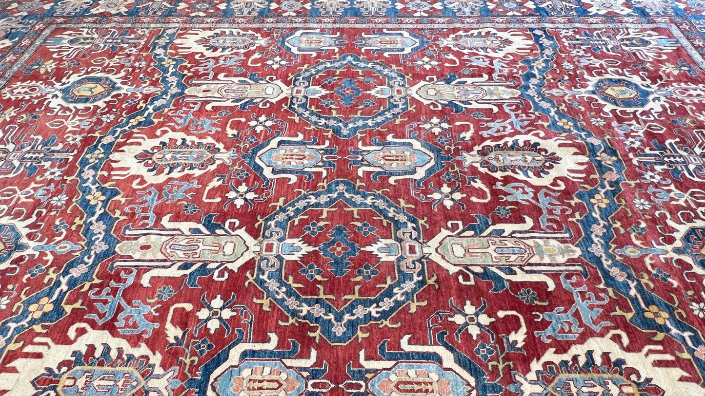 Transitional Kazak 11'11"x16'6" Area Rug