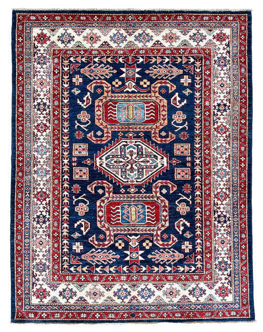 Geometric Kazak 4'11"x7'1"