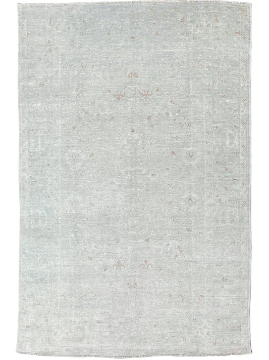 Muted Oushak 6'2" x 8'10" - Wooden Looms Rug Gallery