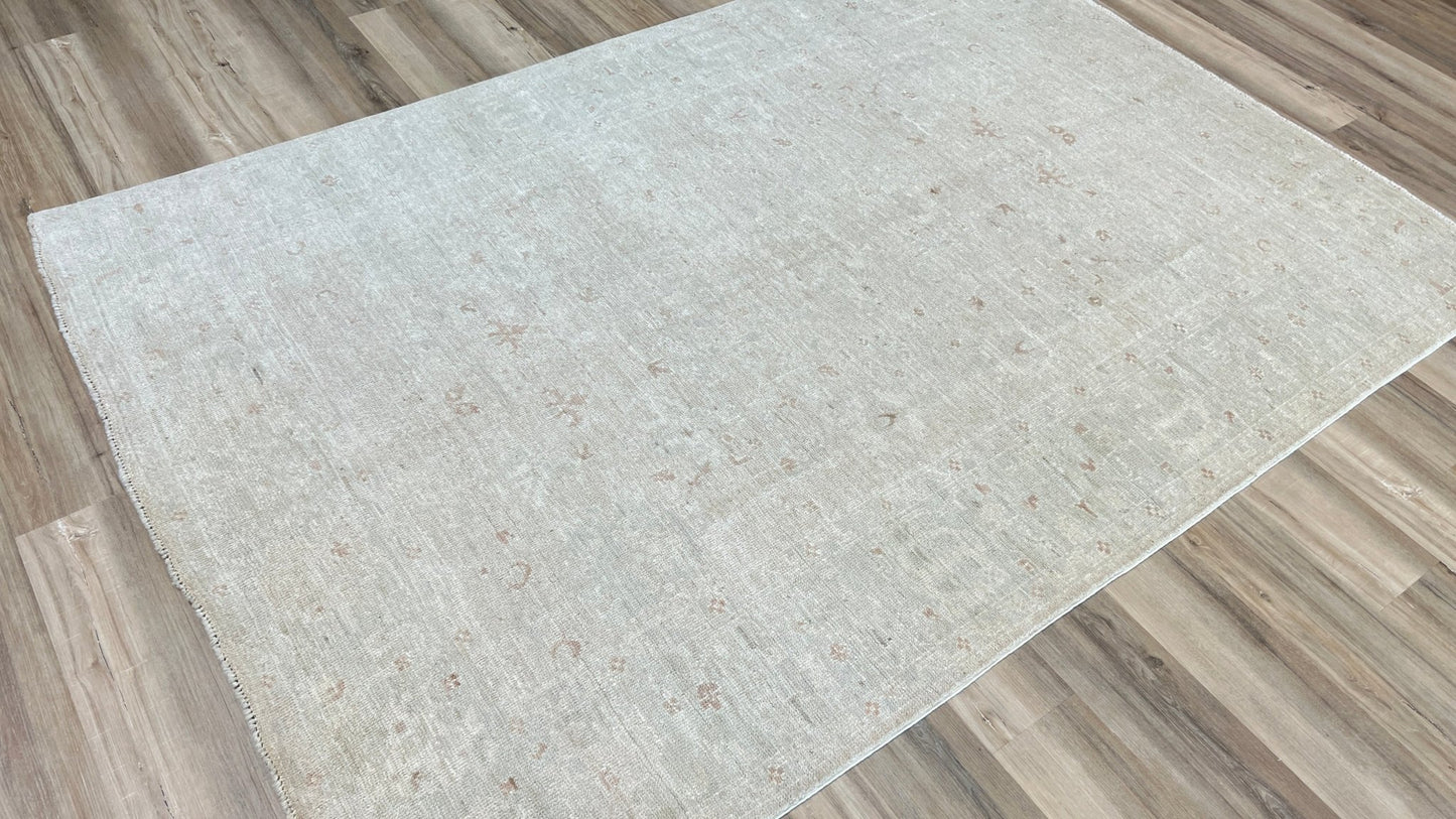 Muted Oushak 6'2" x 8'10" - Wooden Looms Rug Gallery