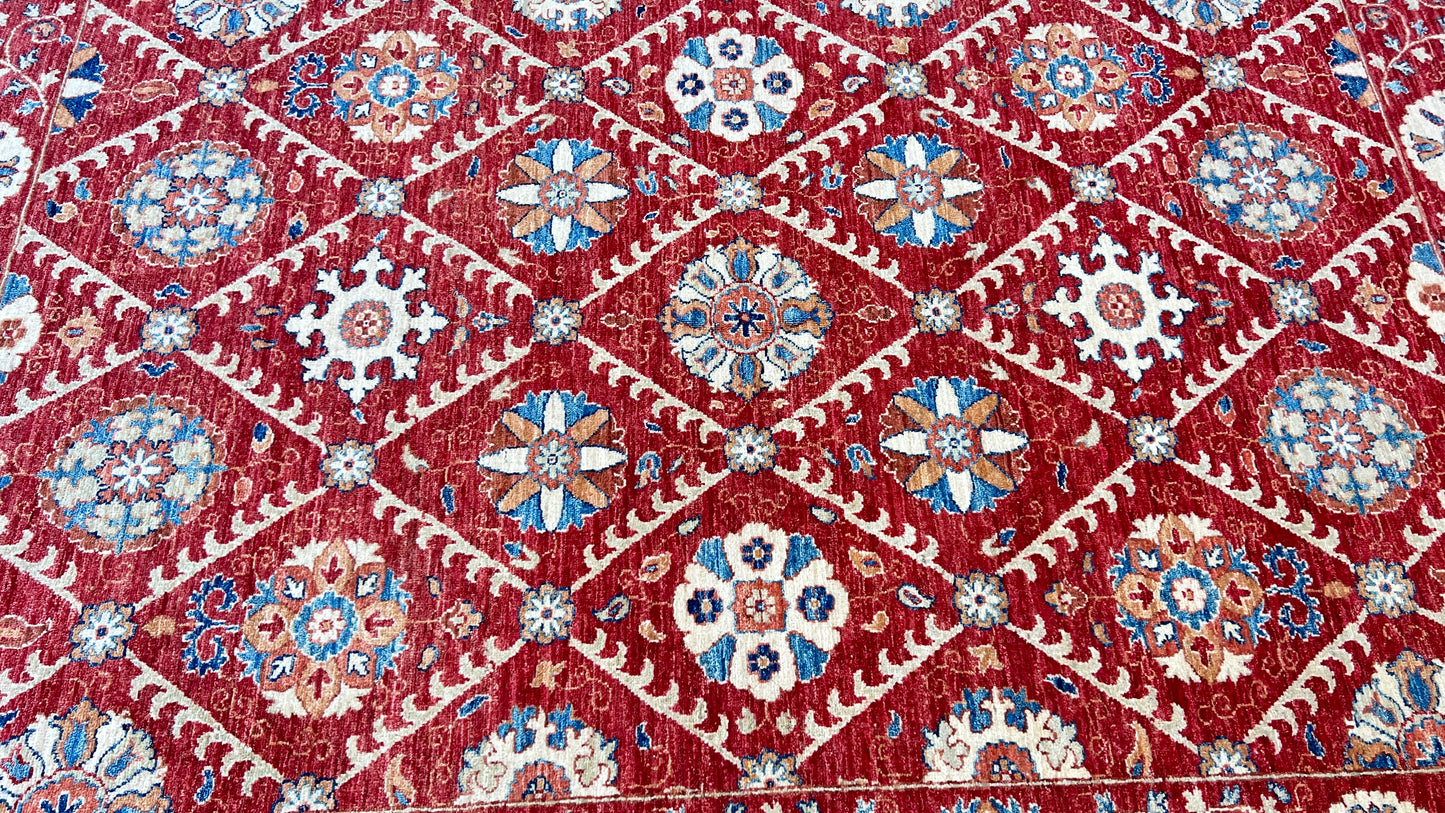Transitional Suzani 5'7"x7'9"