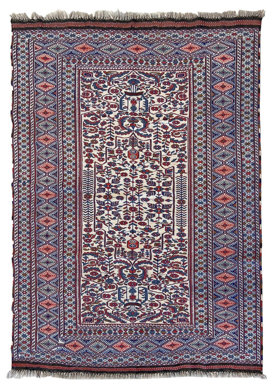 Flatweave Soumak 4'11"x7'5"