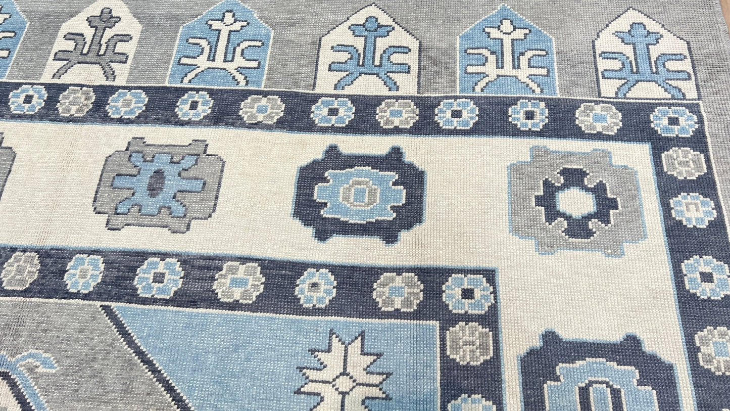 Turkish Oushak 9'5"x12'1" - Wooden Looms Rug Gallery