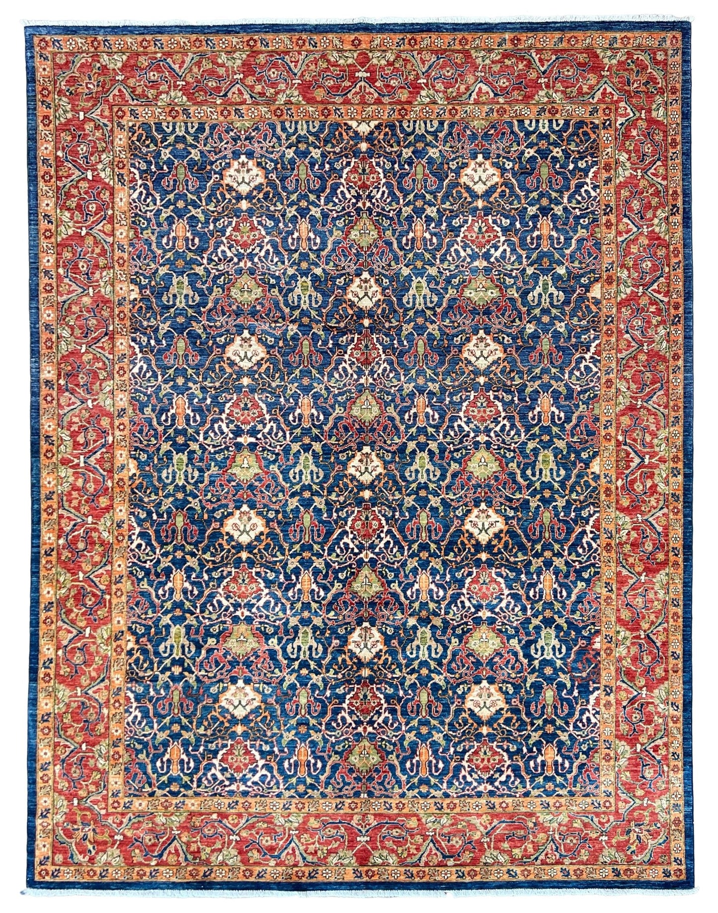 Traditional Oushak 9'2"x12'1" - Wooden Looms Rug Gallery