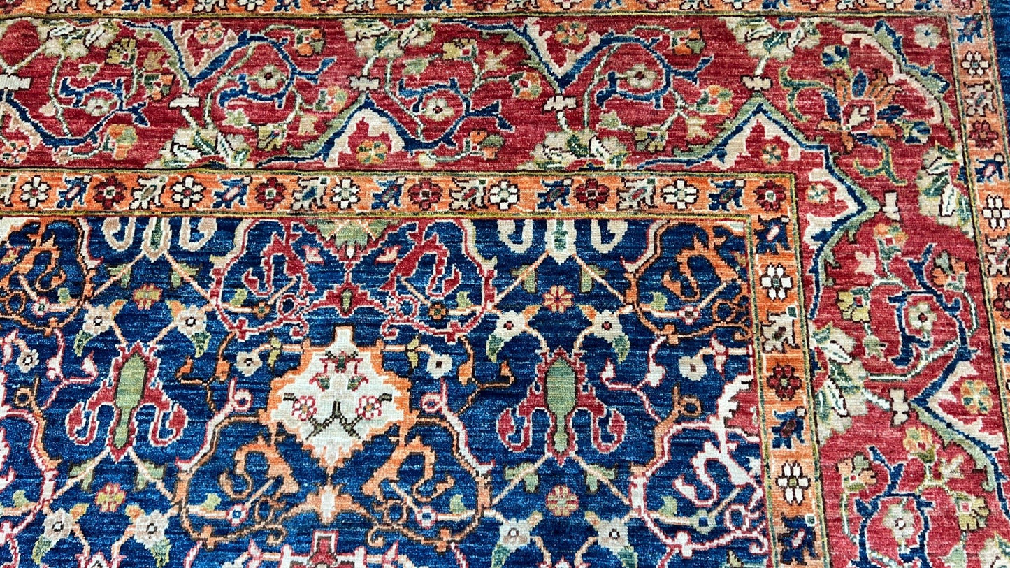 Traditional Oushak 9'2"x12'1" - Wooden Looms Rug Gallery