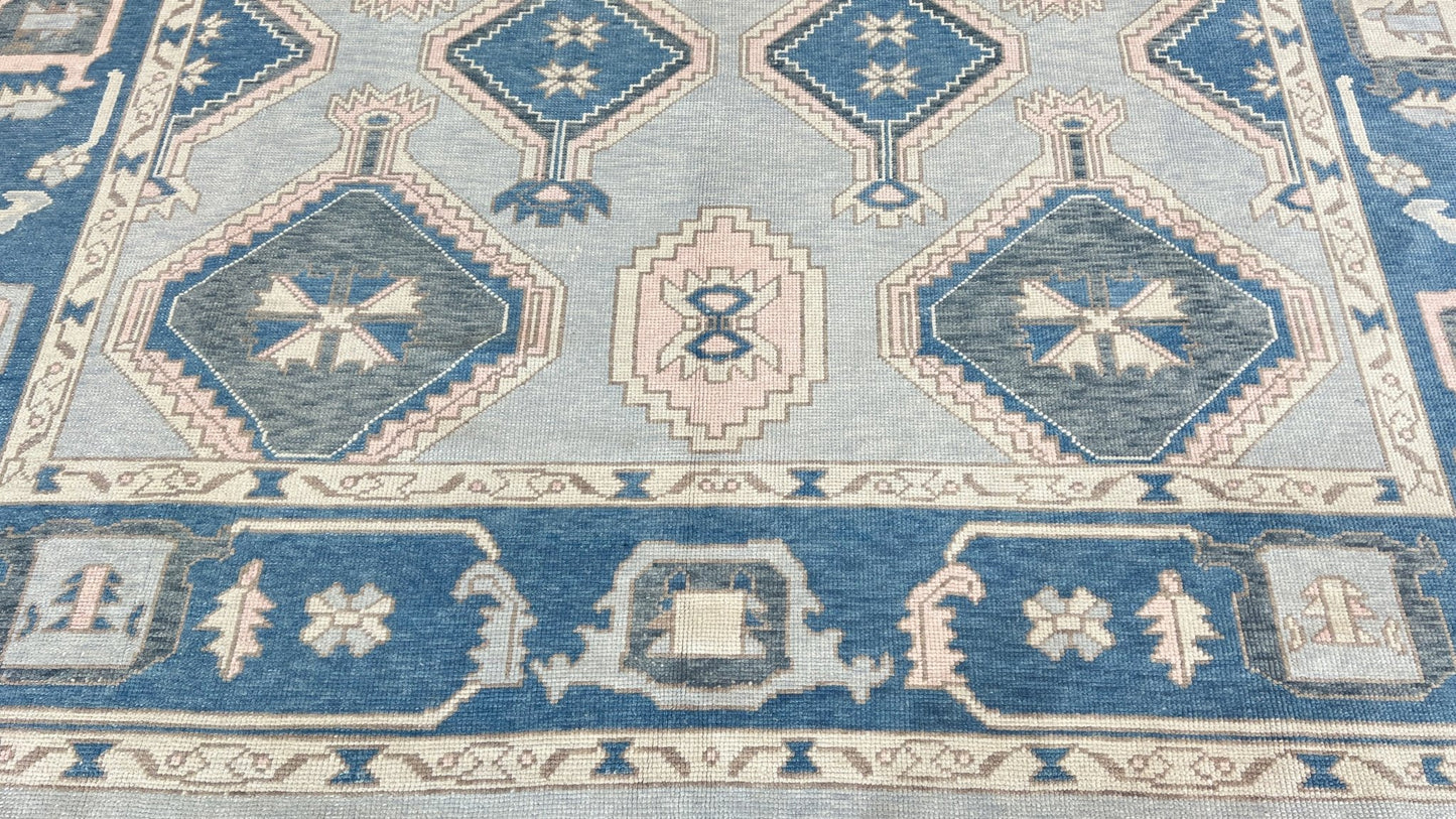 Turkish Oushak 9'3"x11'10" - Wooden Looms Rug Gallery