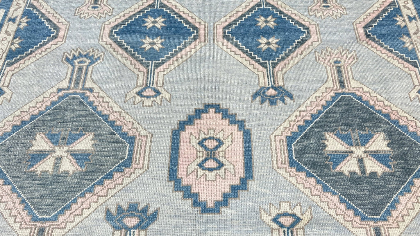 Turkish Oushak 9'3"x11'10" - Wooden Looms Rug Gallery
