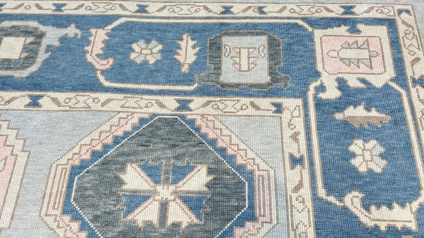 Turkish Oushak 9'3"x11'10" - Wooden Looms Rug Gallery
