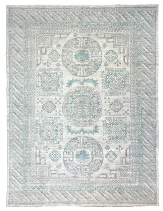 Transitional Khotan 8'7"x12'1" - Wooden Looms Rug Gallery