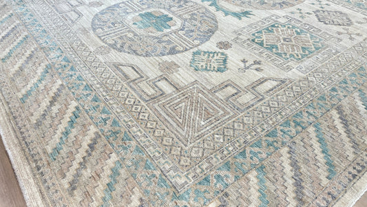 Transitional Khotan 8'7"x12'1" - Wooden Looms Rug Gallery