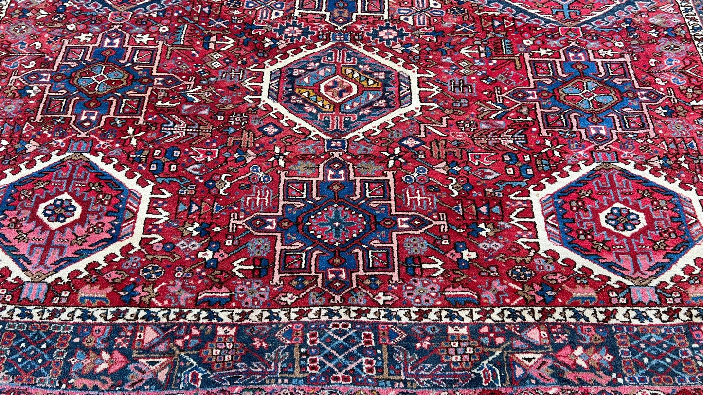 Antique Karajeh 9'x12'5" Area Rug
