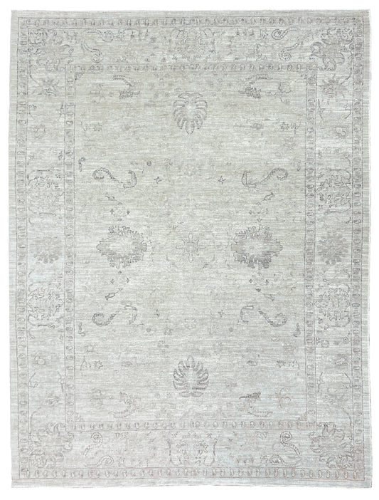 Muted Oushak 9'1"x12'4" - Wooden Looms Rug Gallery