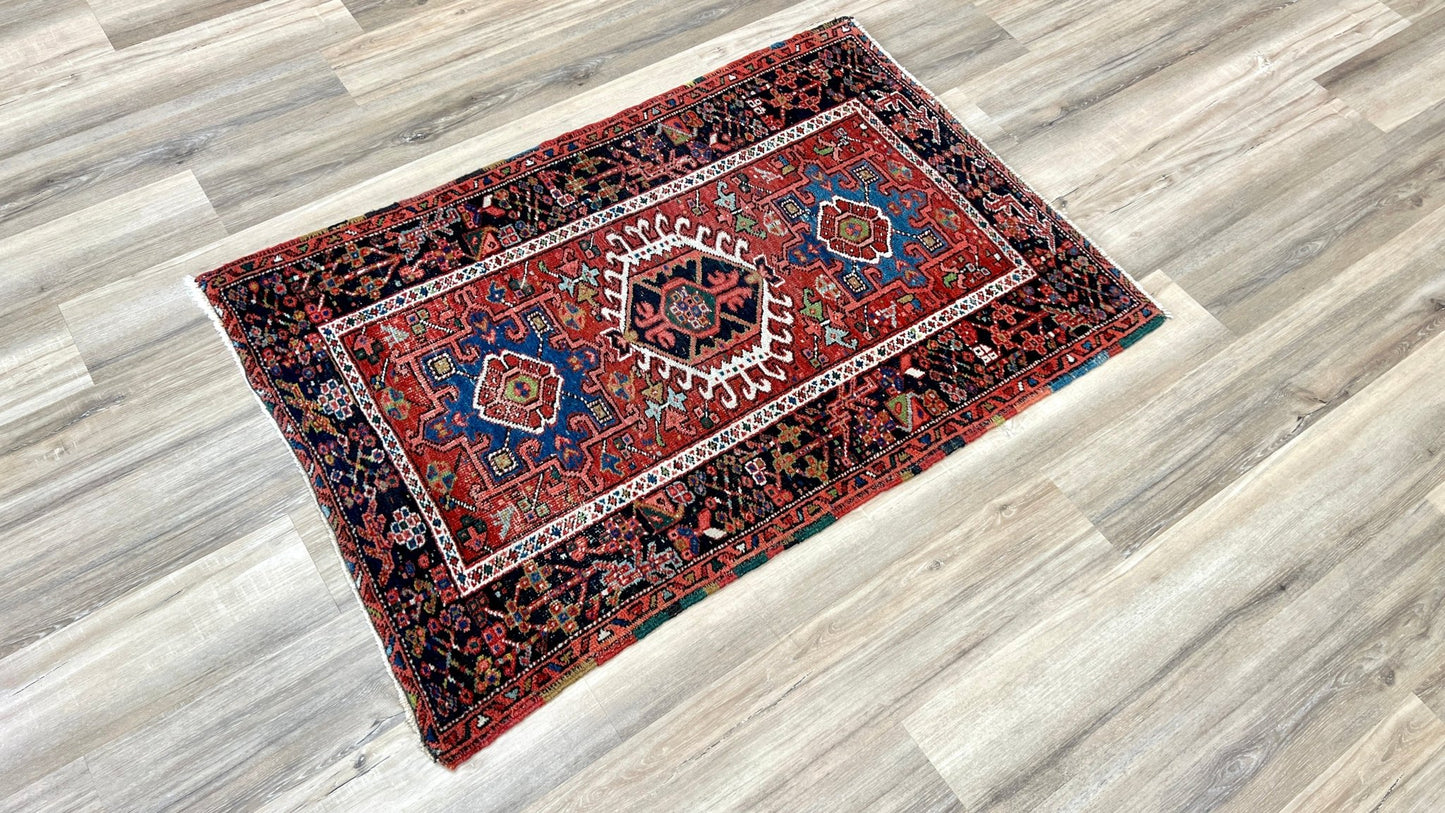 Persian Karajeh 3'x4'6" Area Rug
