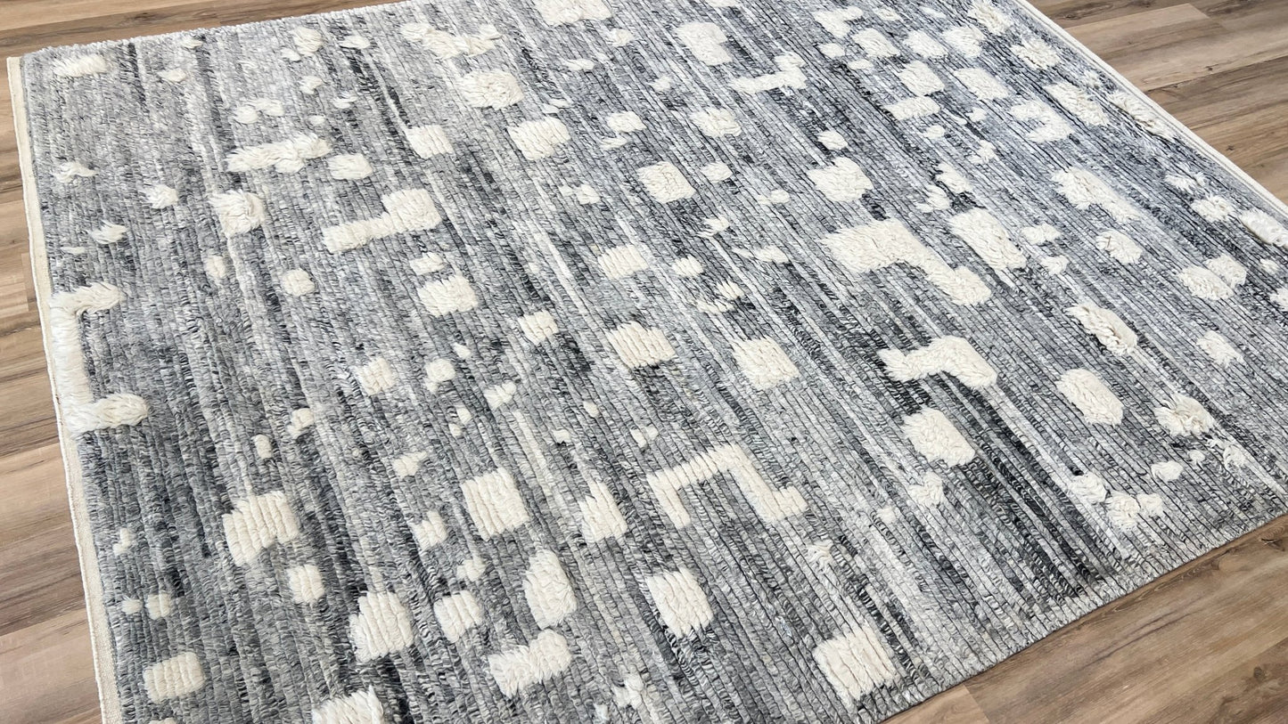 Moroccan Style 7'10"x9'10" Area Rug