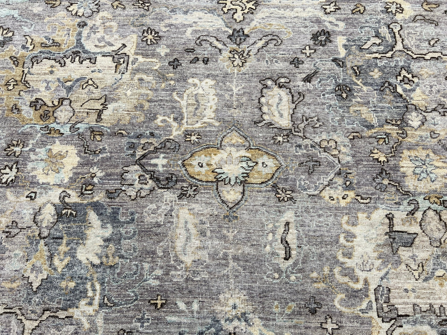 Vintage Look Oushak 8'2"x10'2" Area Rug