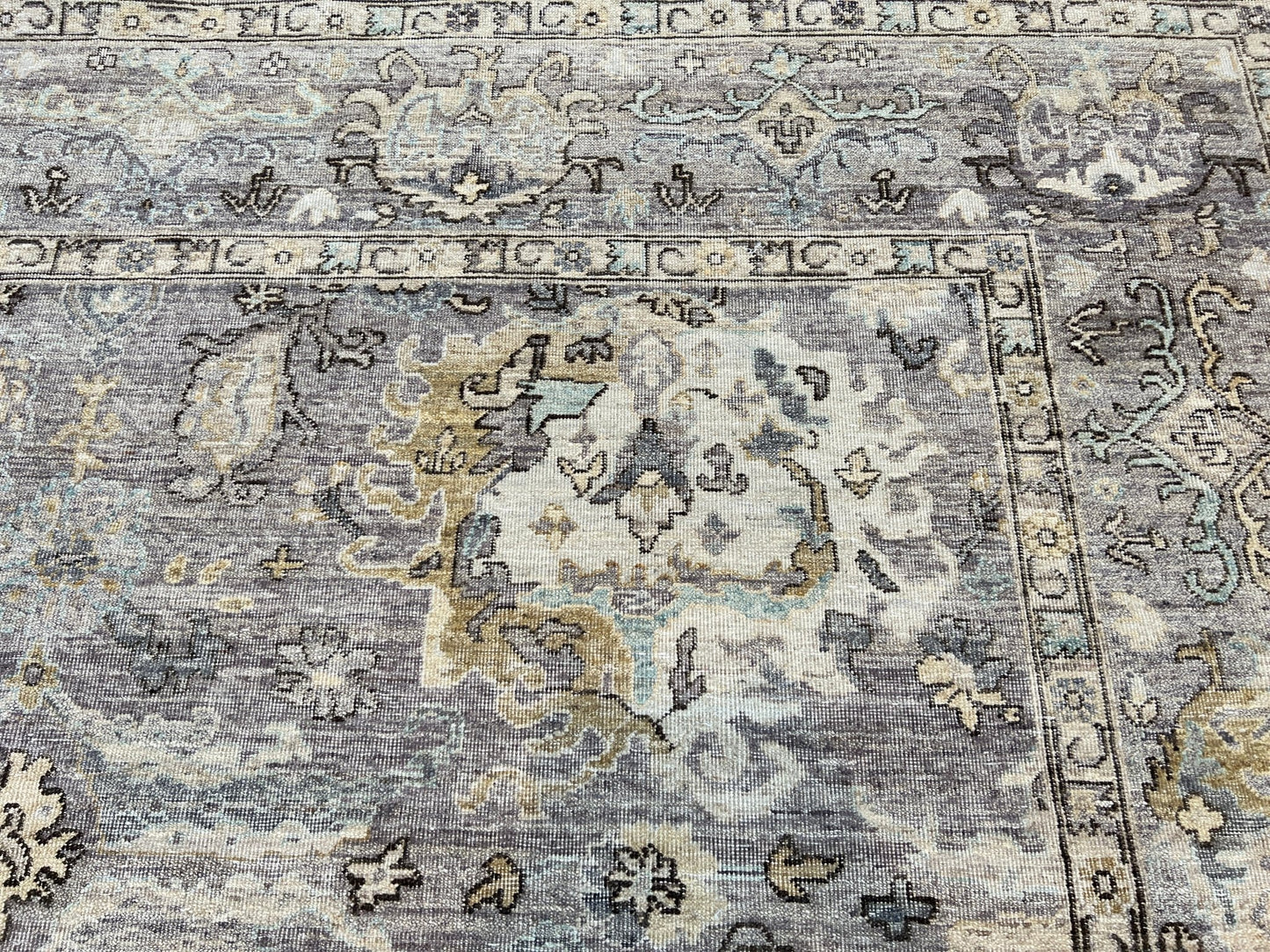 Vintage Look Oushak 8'2"x10'2" Area Rug