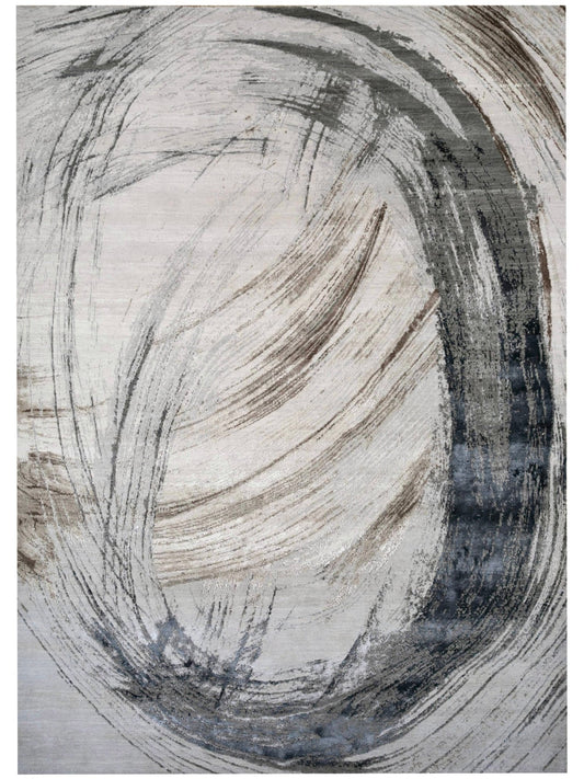Abstract Modern 10'2"x14'2" Area Rug