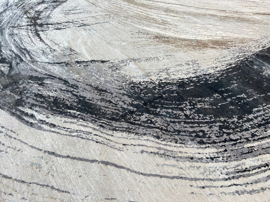 Abstract Modern 10'2"x14'2" Area Rug