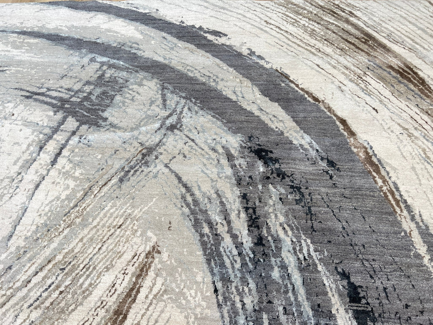 Abstract Modern 10'2"x14'2" Area Rug