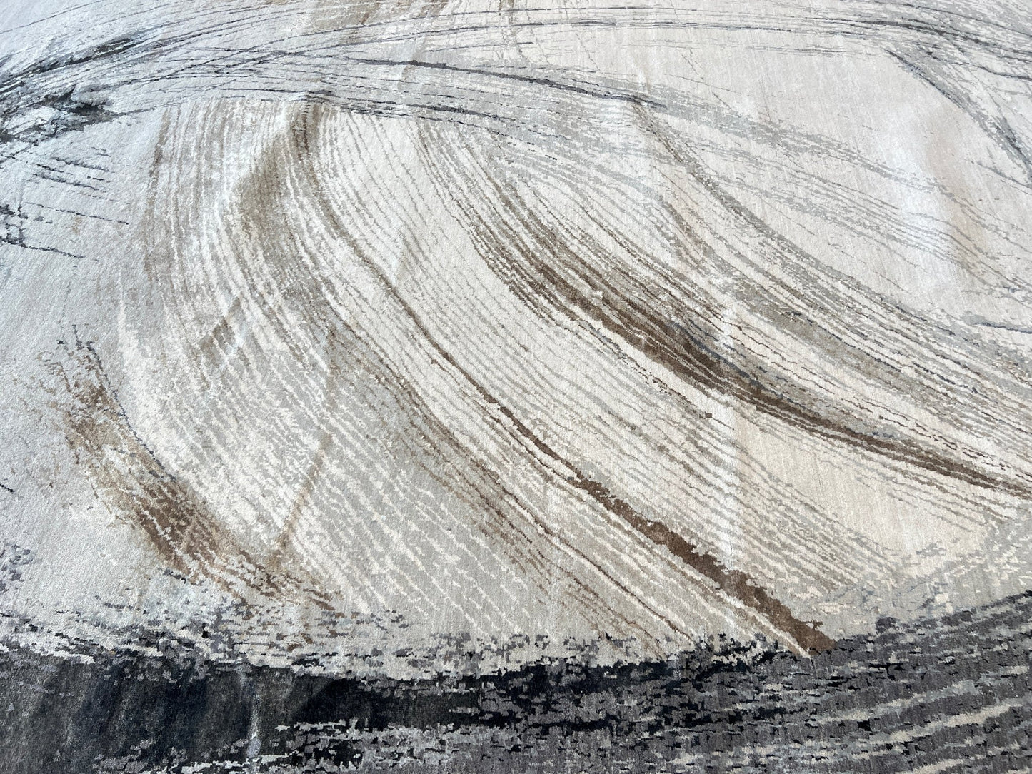 Abstract Modern 10'2"x14'2" Area Rug
