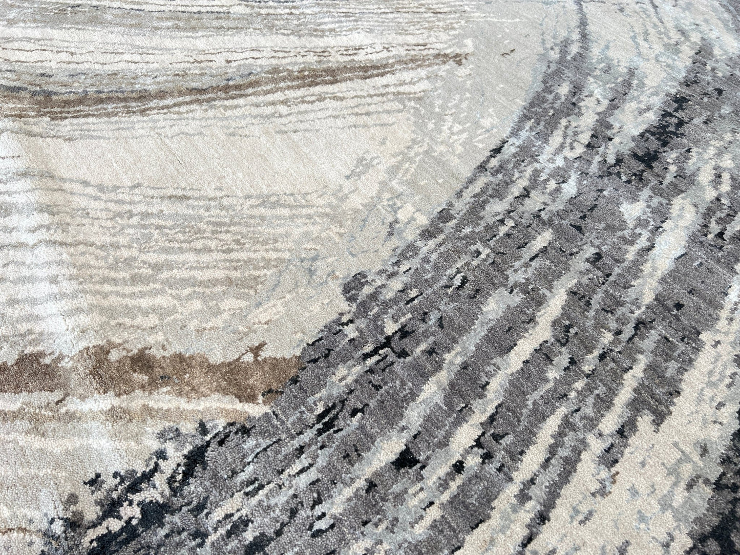 Abstract Modern 10'2"x14'2" Area Rug
