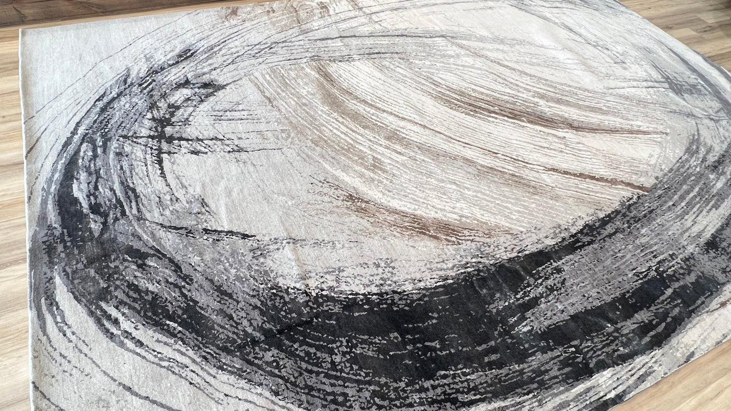 Abstract Modern 10'2"x14'2" Area Rug