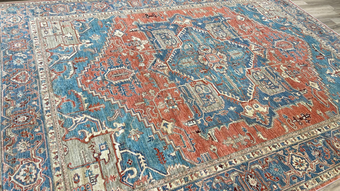 Transitional Heriz 10'2"x13'9" Area Rug
