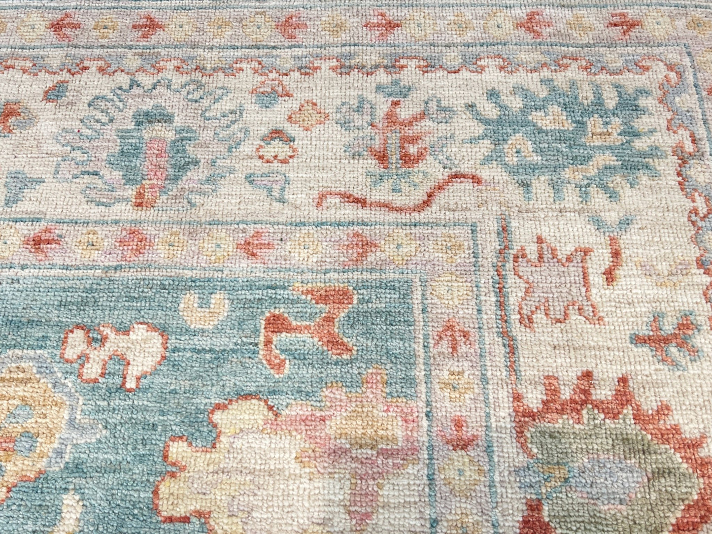 Floral Oushak 5'11"x8'10" Area Rug