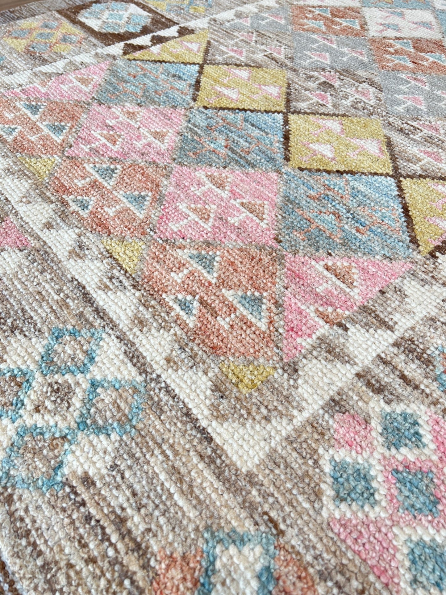 Moroccan Style Runner 4'6"x12' Area Rug
