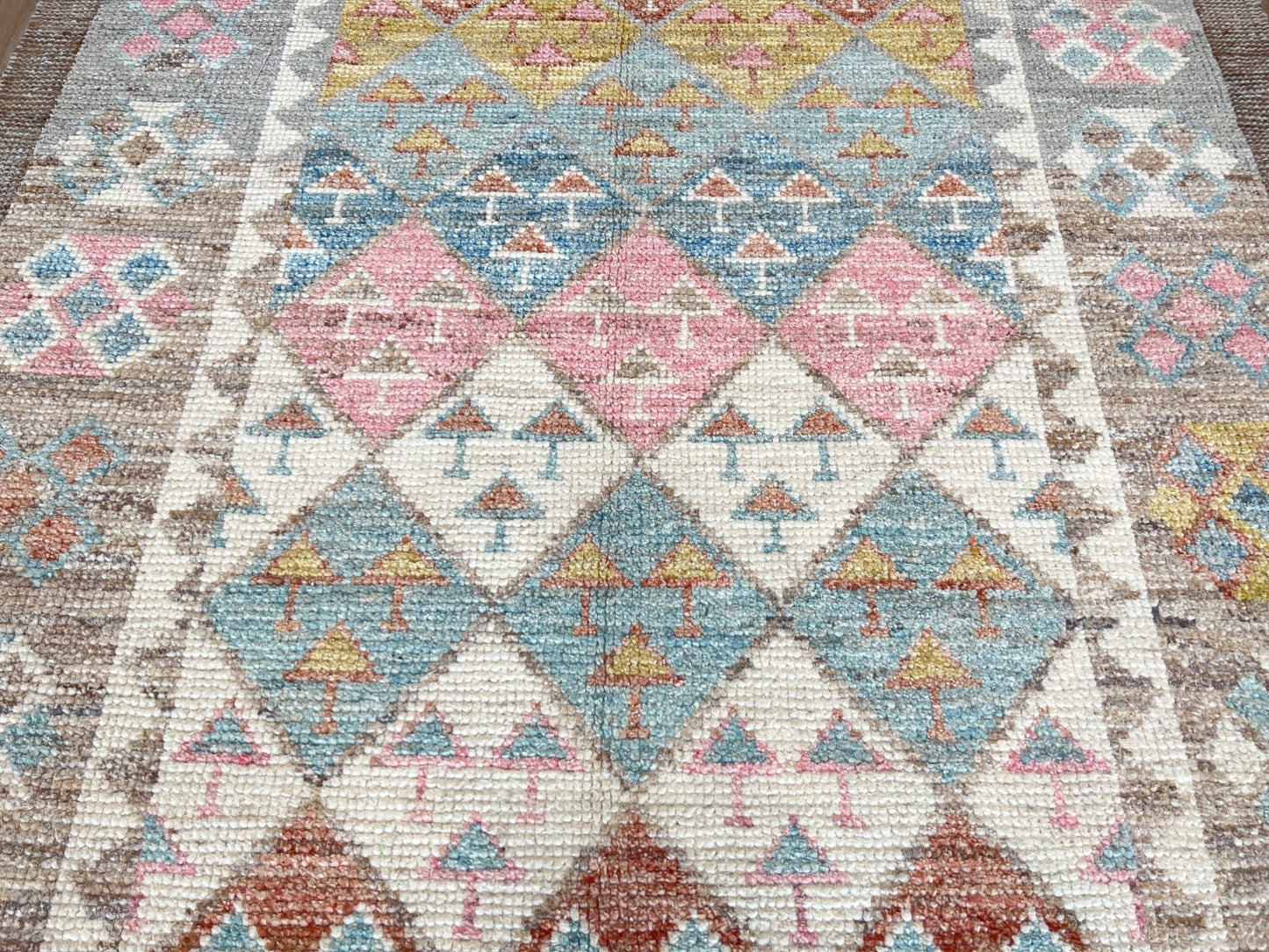 Moroccan Style Runner 4'6"x12' Area Rug