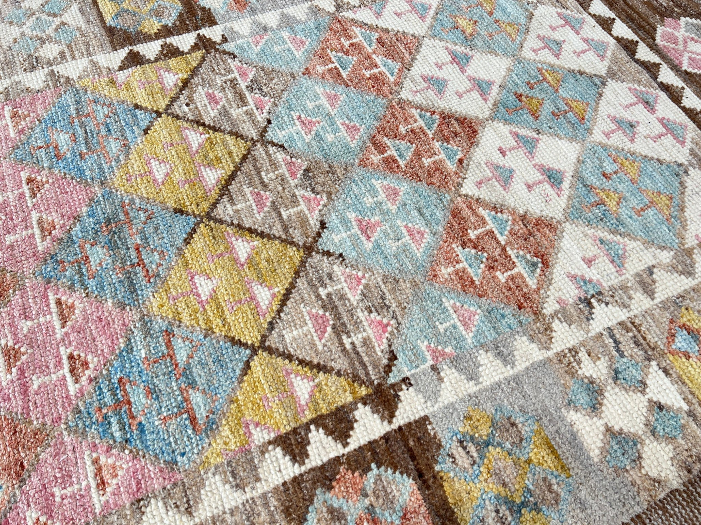 Moroccan Style Runner 4'6"x12' Area Rug