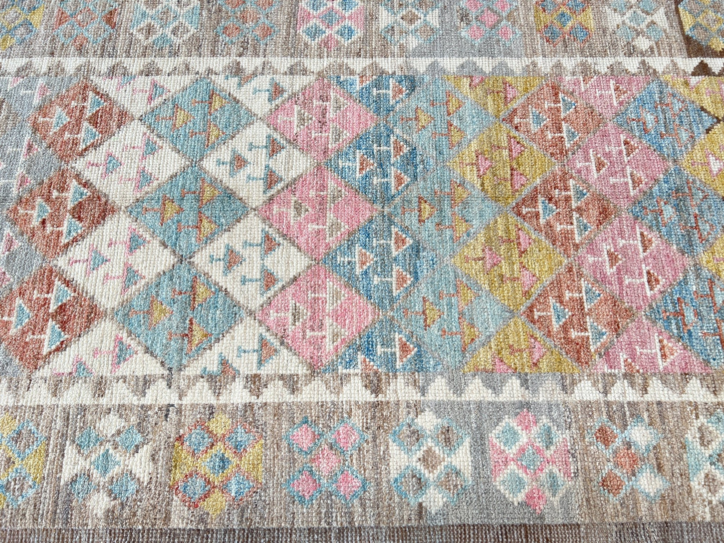 Moroccan Style Runner 4'6"x12' Area Rug