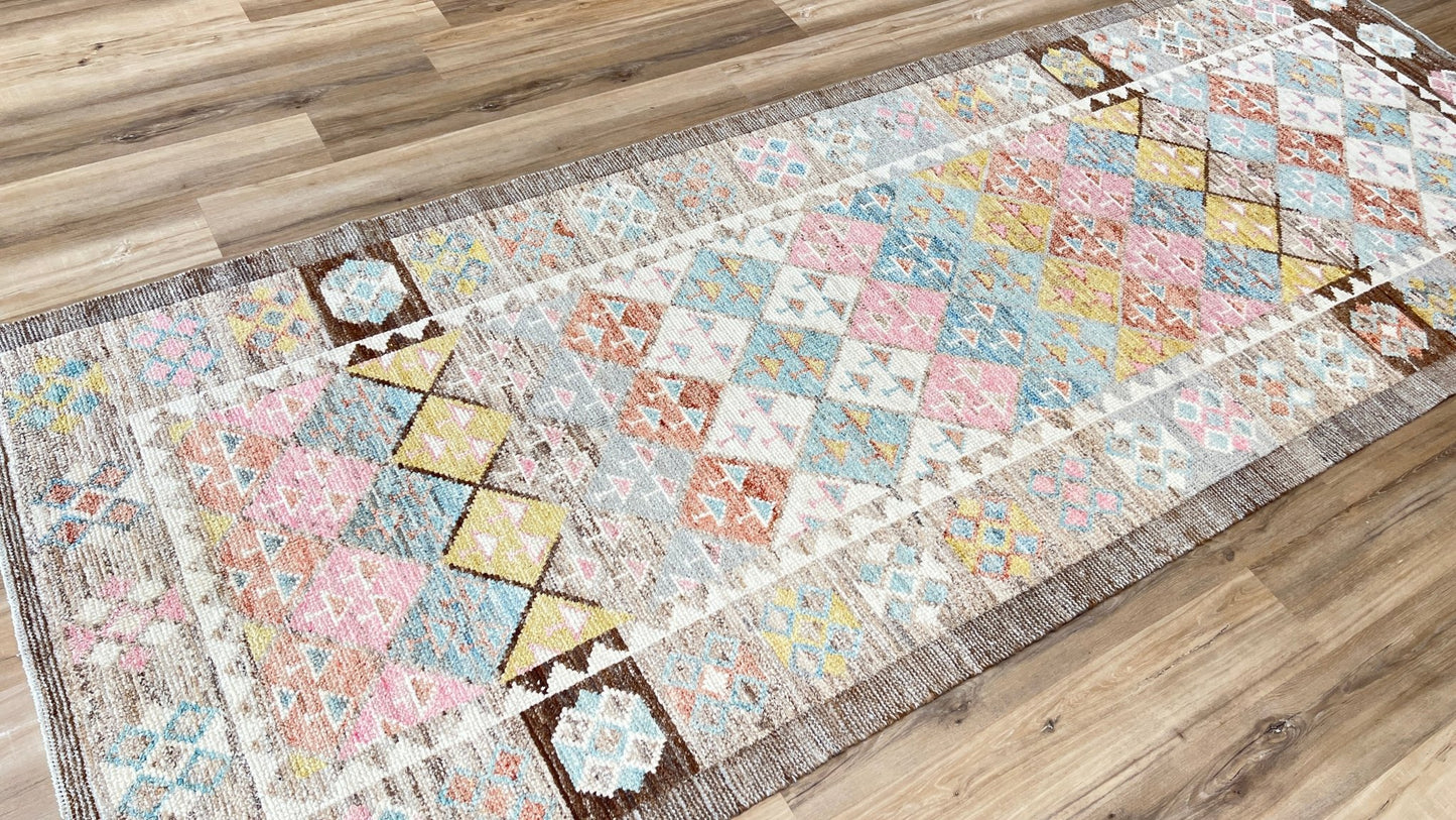 Moroccan Style Runner 4'6"x12' Area Rug