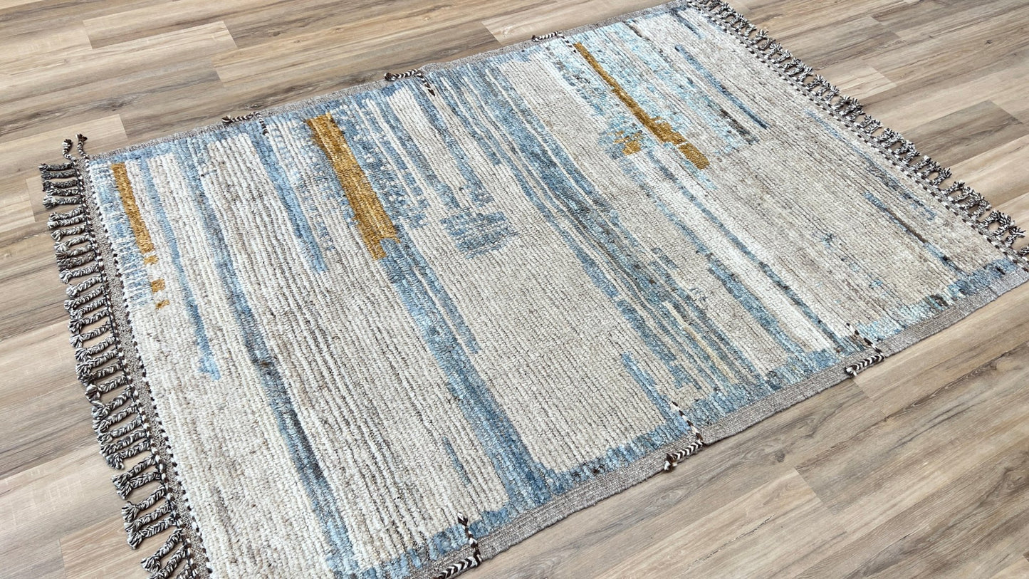 Moroccan Style 5'1"x7'3" Area Rug