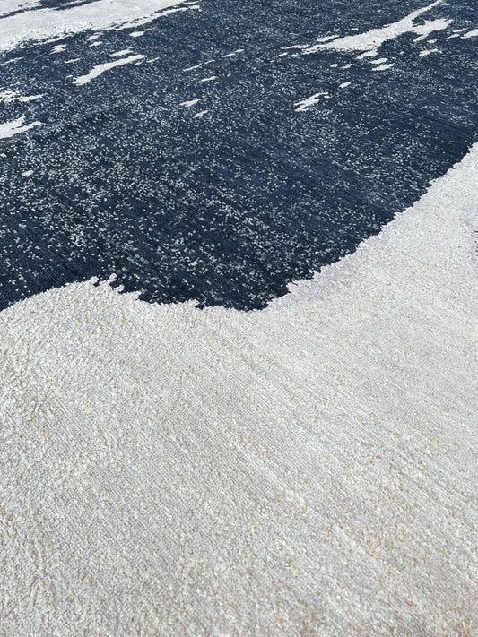 Abstract Modern 9'10"x14' Area Rug