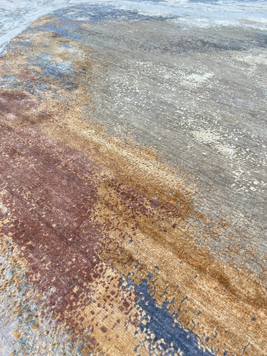 Abstract Modern 10'x14'2" Area Rug