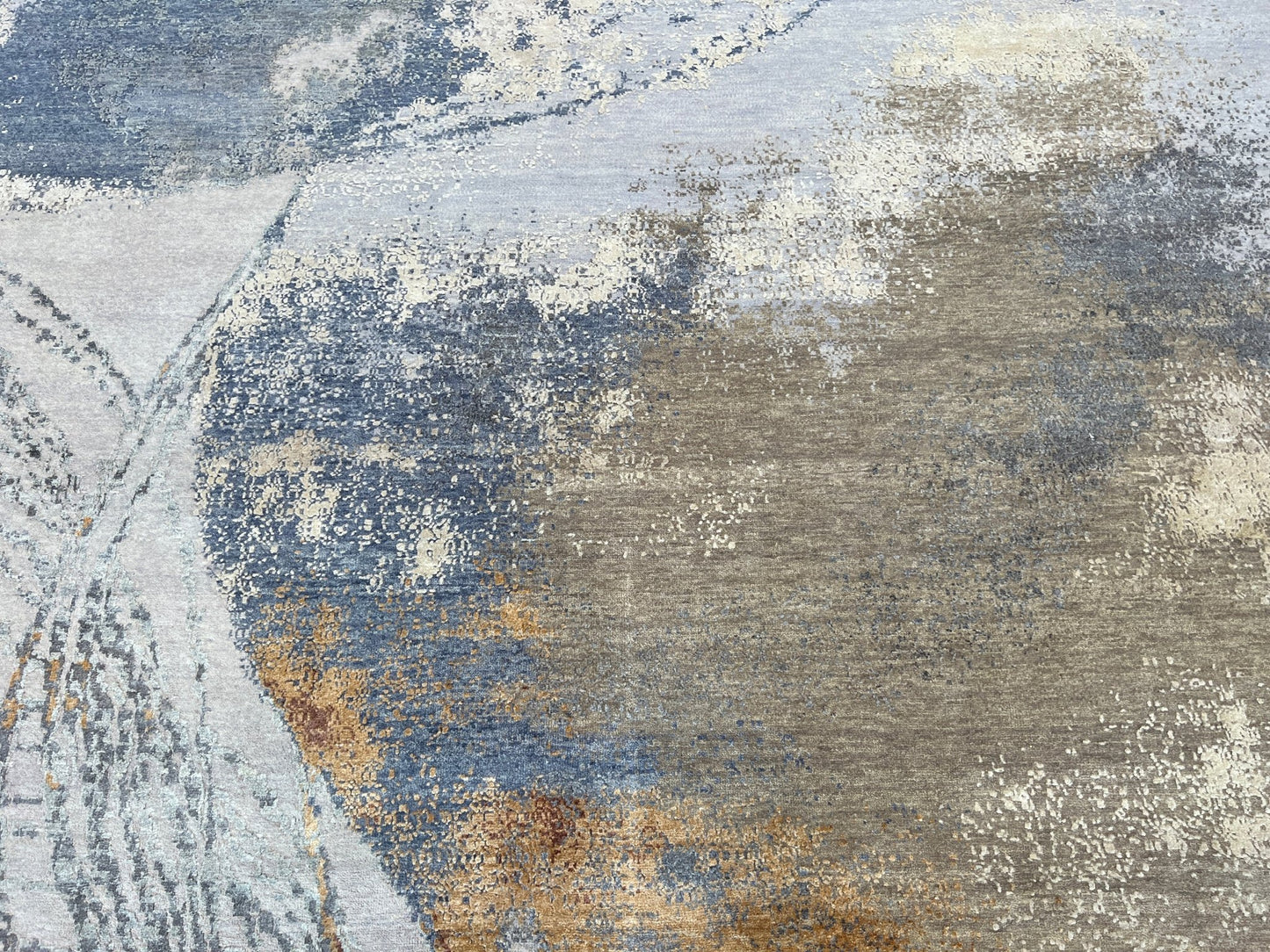 Abstract Modern 10'x14'2" Area Rug