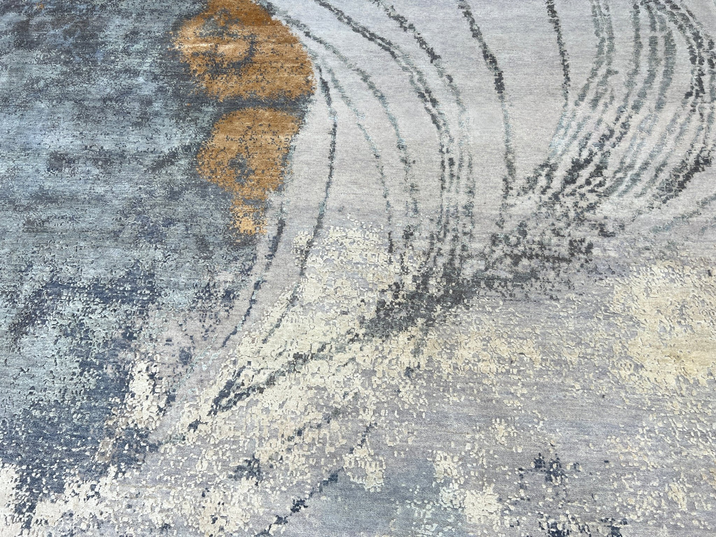 Abstract Modern 10'x14'2" Area Rug