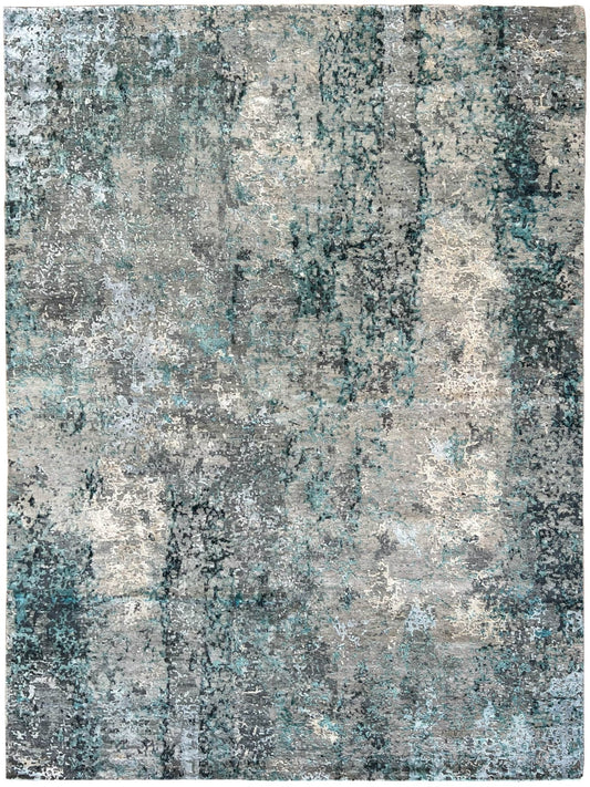 Abstract Modern 9'x12' Area Rug