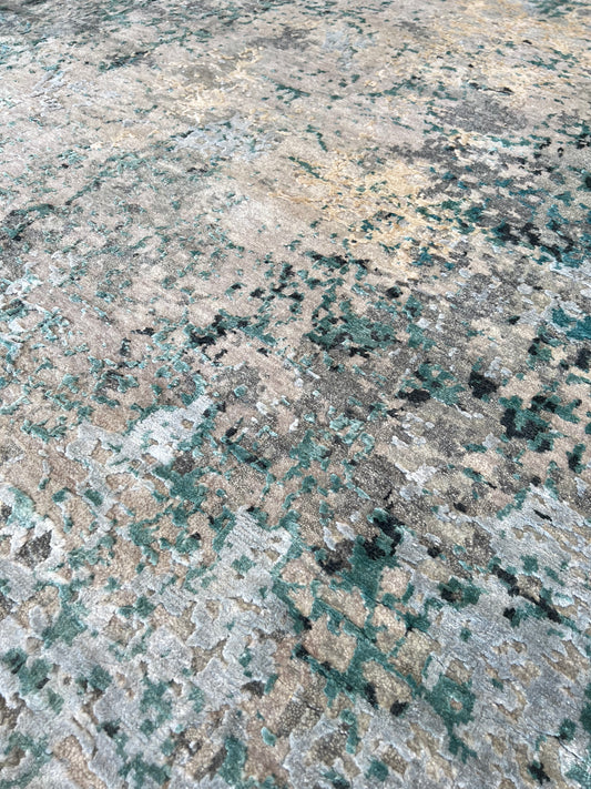 Abstract Modern 9'x12' Area Rug