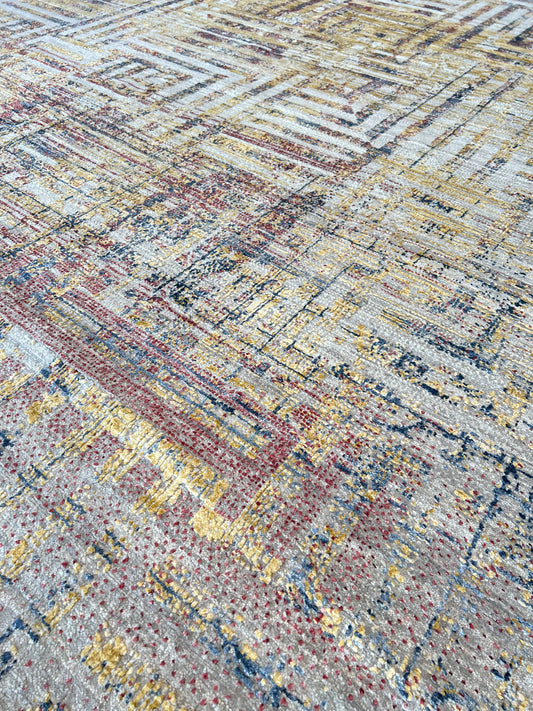 Abstract Modern 8'x10' Area Rug