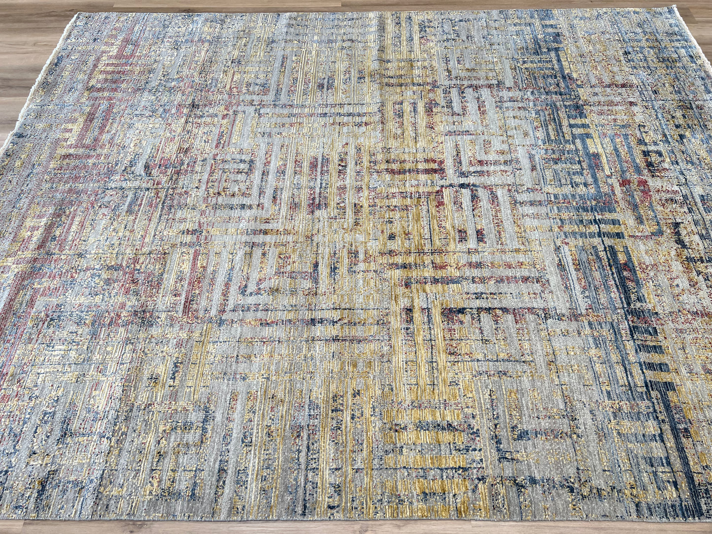 Abstract Modern 8'x10' Area Rug