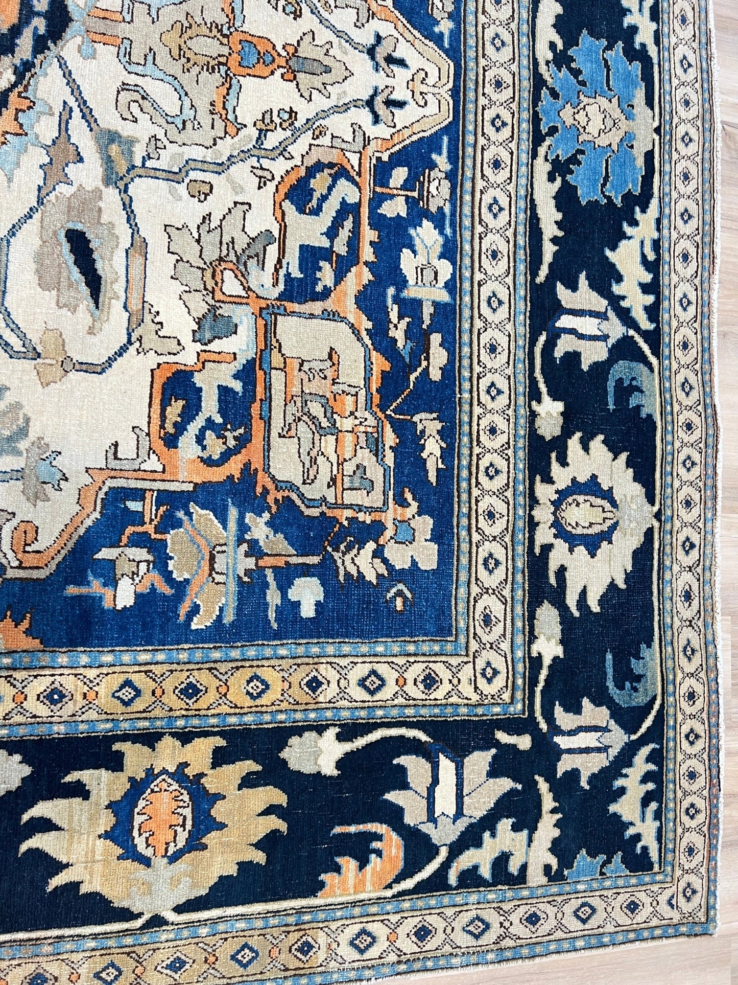 Vintage Heriz 9'6"x11'2" Area Rug