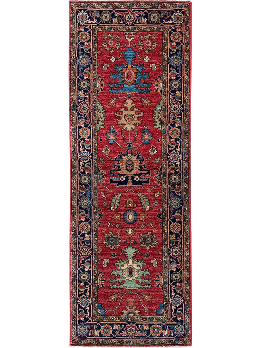 Transitional Heriz Runner 2'11"x8' Area Rug