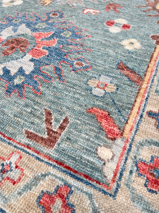 Floral Oushak 3'1"x5'1" Area Rug