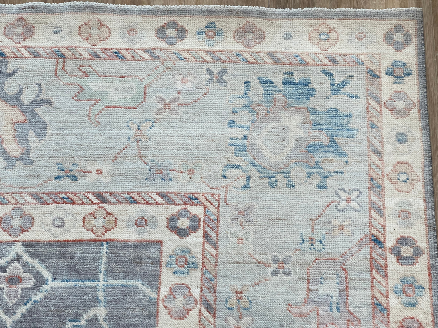 Floral Oushak 9'x12' Area Rug