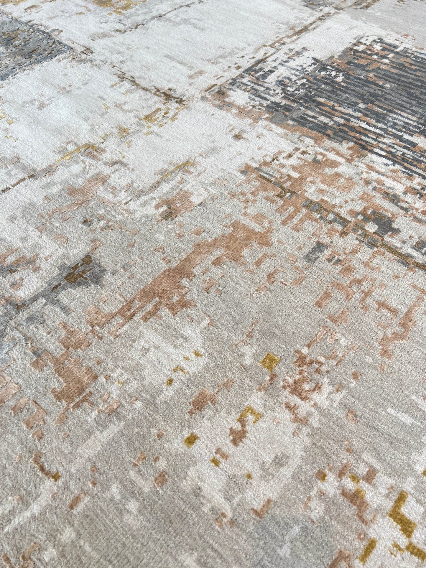 Abstract Modern 8'11"x12' Area Rug